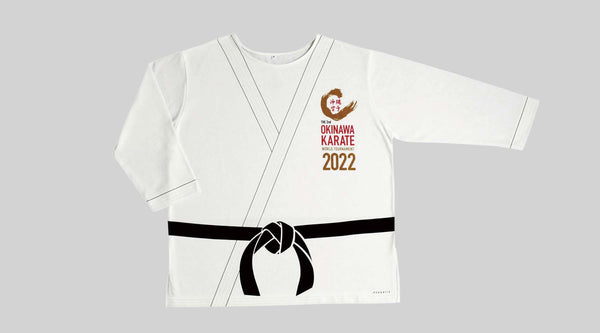 沖縄空手世界大会2022 オフィシャル沖縄空手Tシャツ[SからXL]