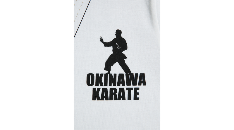 O Okinawa Karate Original logotipo T -SHIRT [M]